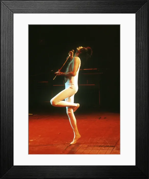 Framed Print : Queen Performing in LA Framed Print : Queen Performing in LA