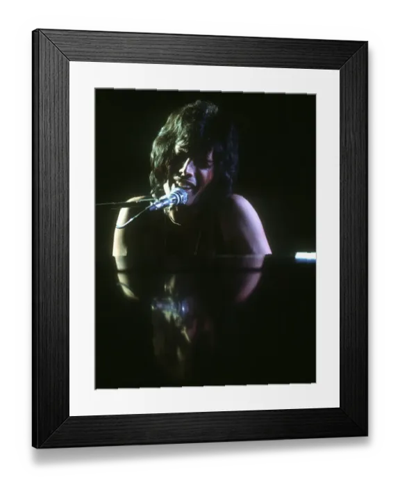 Framed Print : Queen Performing in LA Framed Print : Queen Performing in LA