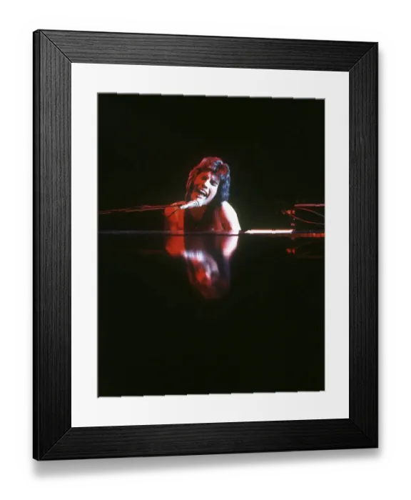 Framed Print : Queen Performing in LA Framed Print : Queen Performing in LA
