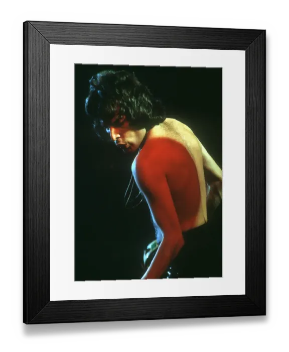 Framed Print : Queen Performing in LA Framed Print : Queen Performing in LA