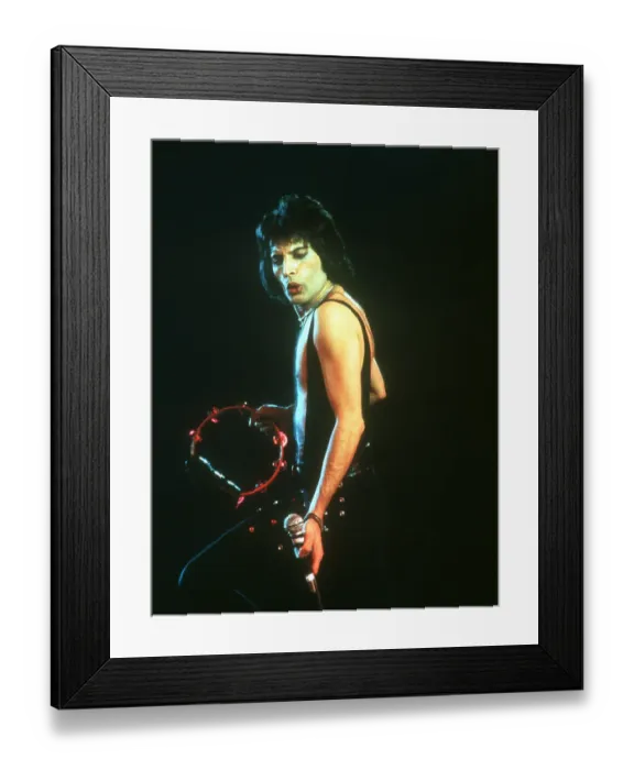 Framed Print : Queen Performing in LA Framed Print : Queen Performing in LA