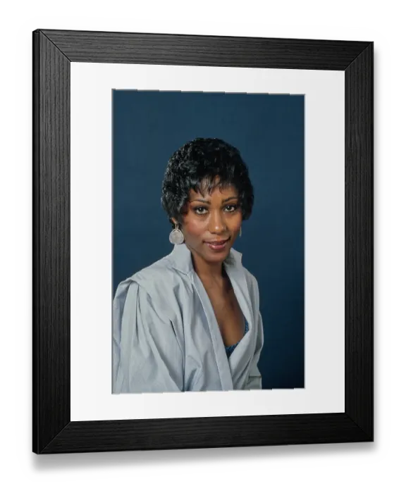 Framed Print : Berlinda Tolbert, American Actress Framed Print : Berlinda Tolbert, American Actress