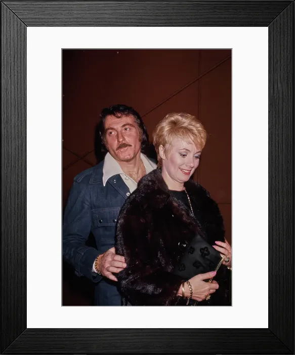 Framed Print : Marty Ingels & Shirley Jones