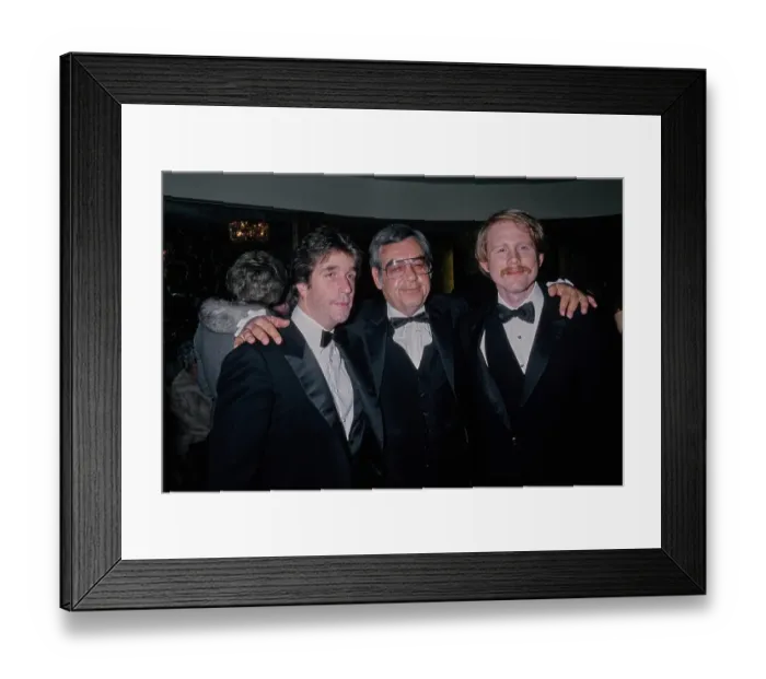 Framed Print : Henry Winkler, Tom Bosley & Ron Howard Framed Print : Henry Winkler, Tom Bosley & Ron Howard