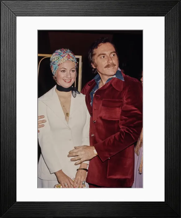 Framed Print : Shirley Jones & Marty Ingels Framed Print : Shirley Jones & Marty Ingels