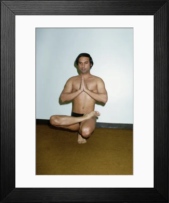 Framed Print : Bikram Choudhury Teaches A Yoga Class Framed Print : Bikram Choudhury Teaches A Yoga Class