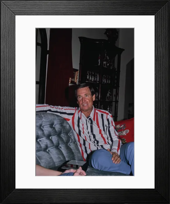 Framed Print : At Home With Bob Barker Framed Print : At Home With Bob Barker