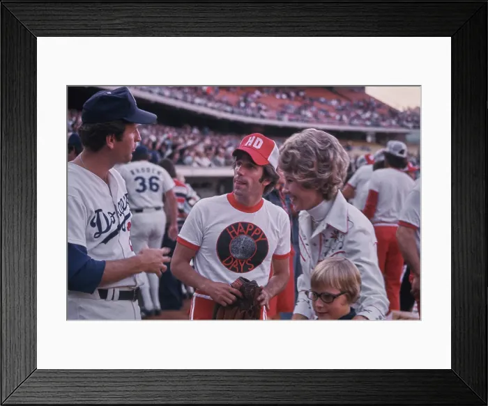 Framed Print : Henry Winkler, American Actor Framed Print : Henry Winkler, American Actor