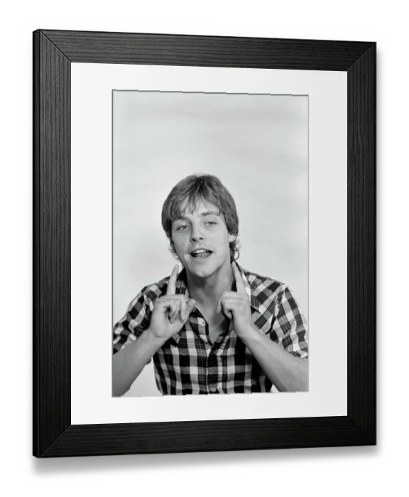 Framed Print : Mark Hamill, American Actor Framed Print : Mark Hamill, American Actor