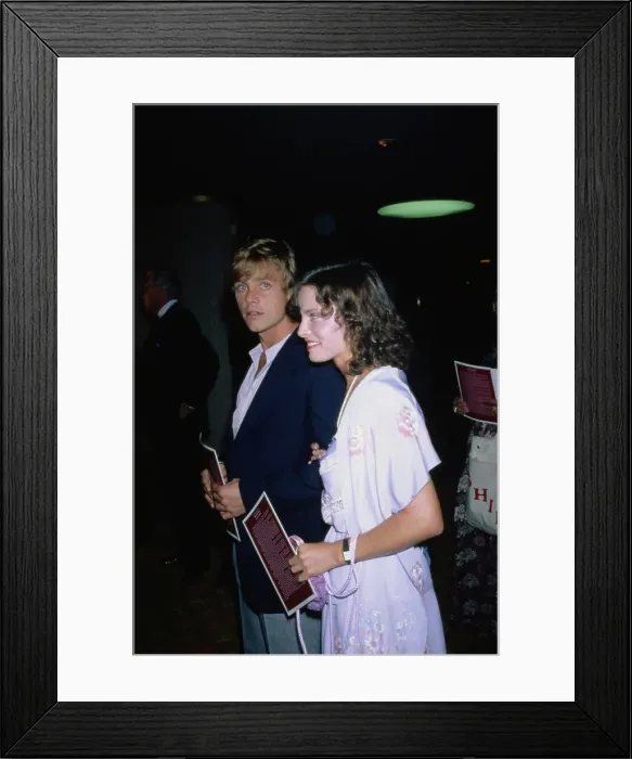 Framed Print : Mark Hamill And Marilou York Framed Print : Mark Hamill And Marilou York