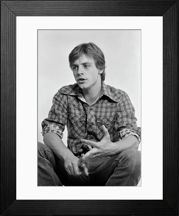 Framed Print : Mark Hamill, American Actor Framed Print : Mark Hamill, American Actor