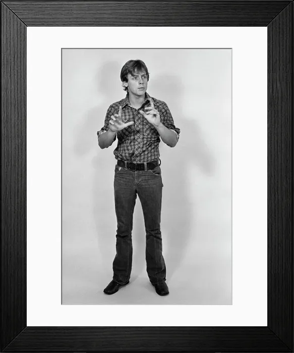 Framed Print : Mark Hamill, American Actor Framed Print : Mark Hamill, American Actor