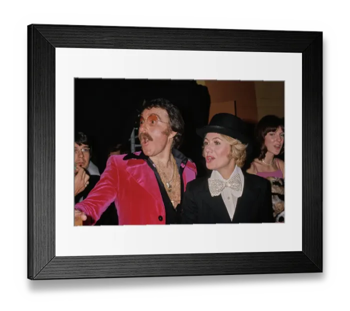 Framed Print : Marty Ingels & Shirley Jones Framed Print : Marty Ingels & Shirley Jones