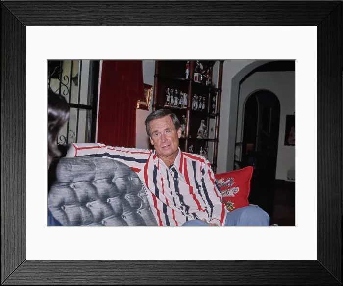 Framed Print : At Home With Bob Barker Framed Print : At Home With Bob Barker