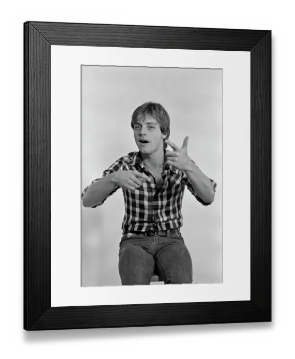 Framed Print : Mark Hamill, American Actor Framed Print : Mark Hamill, American Actor