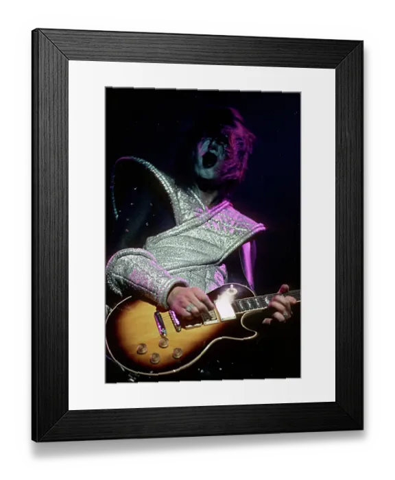 Framed Print : Photo of Frehley Ace Framed Print : Photo of Frehley Ace