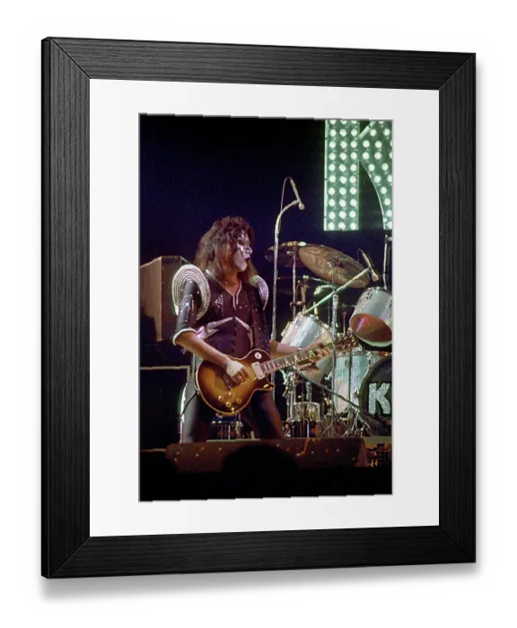 Framed Print : Photo of Frehley Ace Framed Print : Photo of Frehley Ace