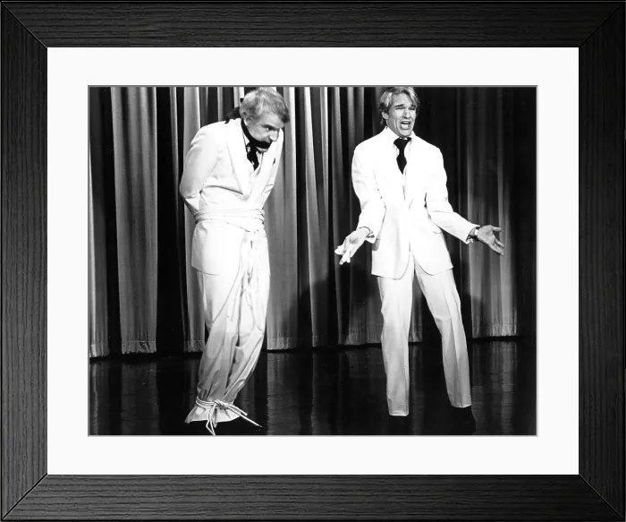 Framed Print : Steve Martin With Look Alike On The Tonight Show Framed Print : Steve Martin With Look Alike On The Tonight Show