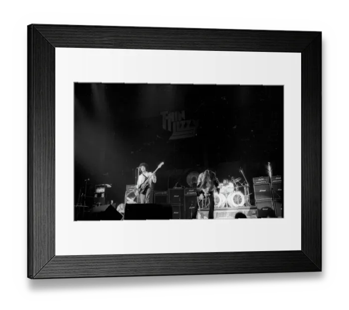 Framed Print : Photo of Thin Lizzy Framed Print : Photo of Thin Lizzy