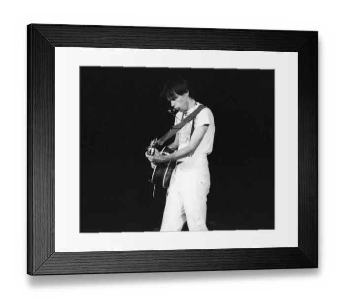 Framed Print : Neil Young Performing Framed Print : Neil Young Performing