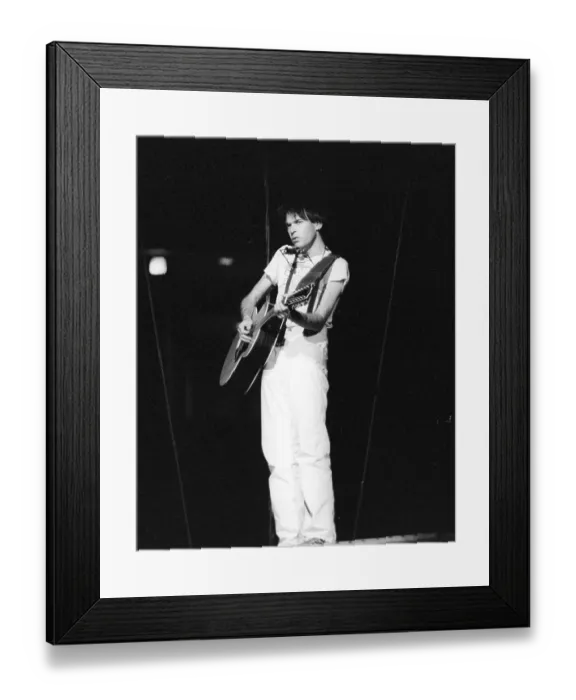 Framed Print : Neil Young Performing Framed Print : Neil Young Performing
