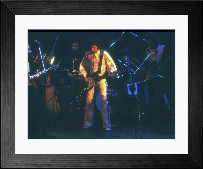 Framed Print : Bob Dylan Performing Framed Print : Bob Dylan Performing