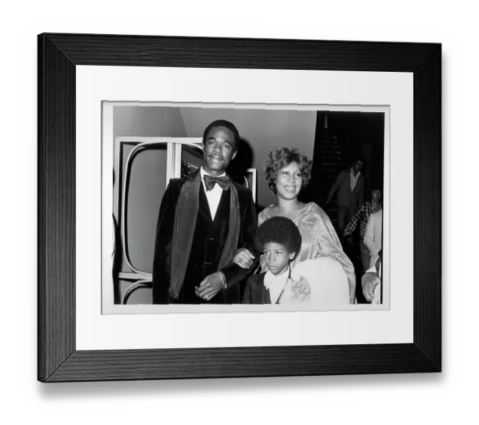 Framed Print : Aretha Franklin And Family Framed Print : Aretha Franklin And Family