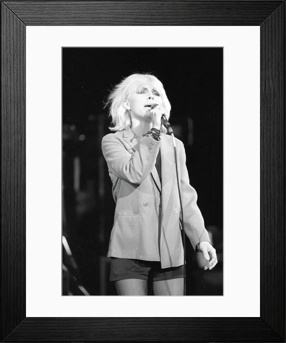 Framed Print : Blondie Performing In LA
