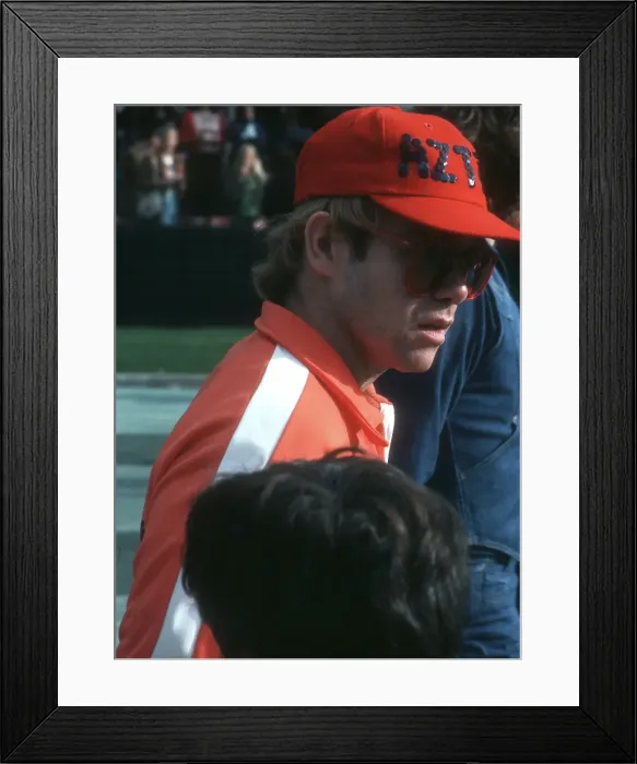 Framed Print : Elton At An Aztecs Game Framed Print : Elton At An Aztecs Game