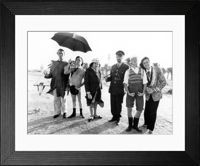 Framed Print : Monty Python In Tunisia Framed Print : Monty Python In Tunisia
