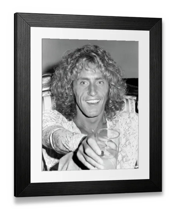 Framed Print : The Who Singer Attends An Event Framed Print : The Who Singer Attends An Event