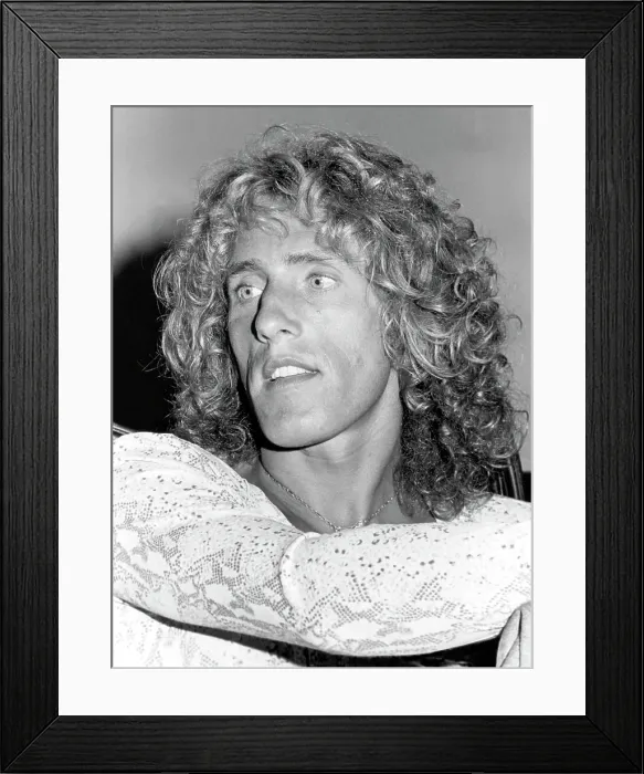 Framed Print : The Who Singer Attends An Event Framed Print : The Who Singer Attends An Event