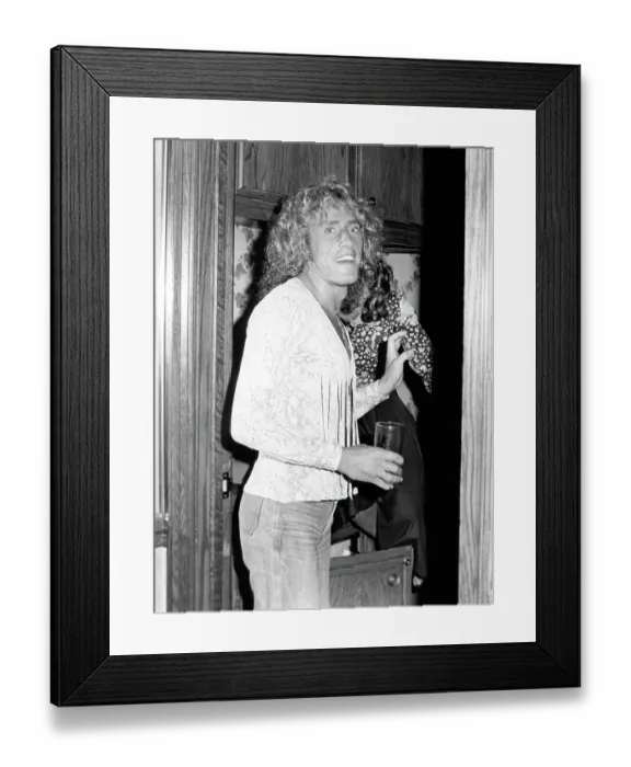 Framed Print : The Who Singer Attends An Event Framed Print : The Who Singer Attends An Event