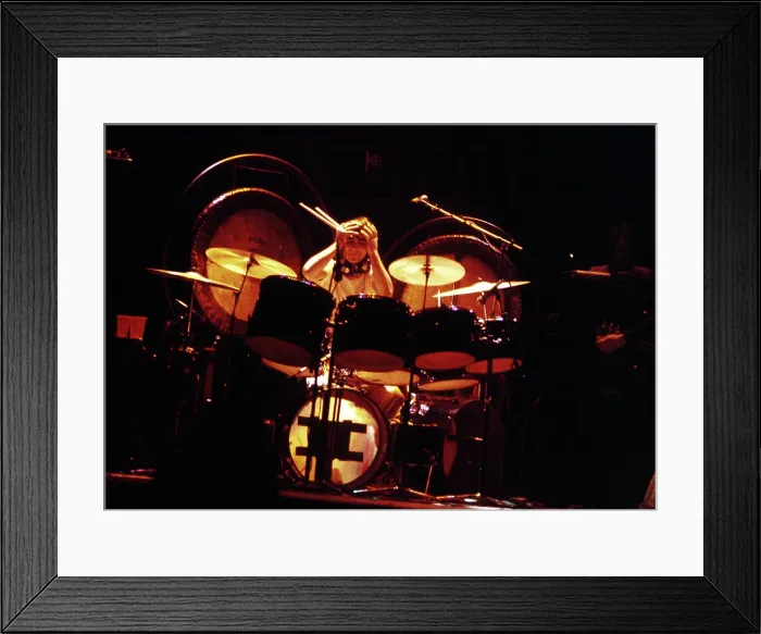 Framed Print : The Who Drummer Performing Framed Print : The Who Drummer Performing