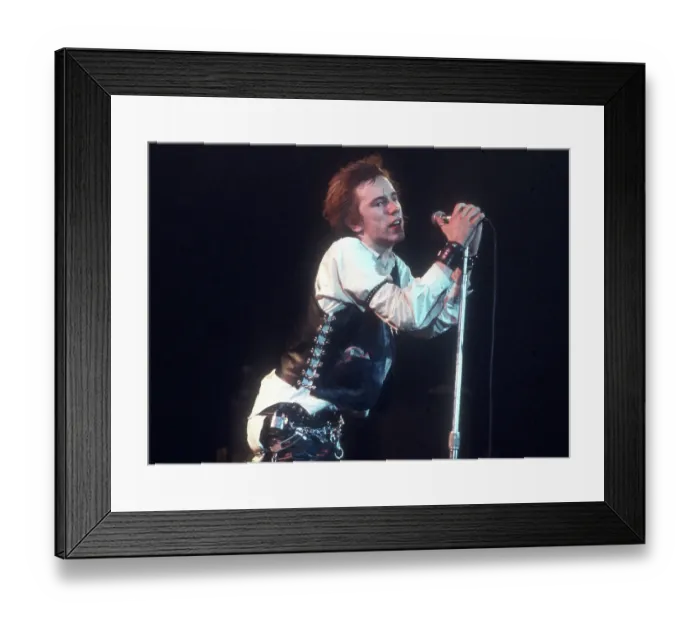Framed Print : Johnny Rotten At Sex Pistols Last Concert Framed Print : Johnny Rotten At Sex Pistols Last Concert