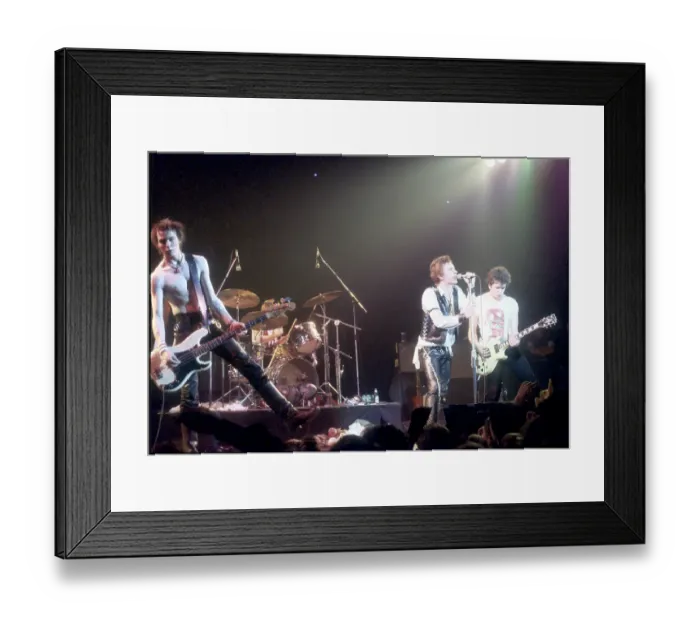 Framed Print : Sex Pistols Last Concert Framed Print : Sex Pistols Last Concert