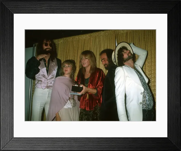 Framed Print : Fleetwood Mac At The AMA's Framed Print : Fleetwood Mac At The AMA's