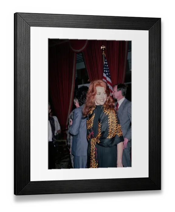 Framed Print : Jane Fonda