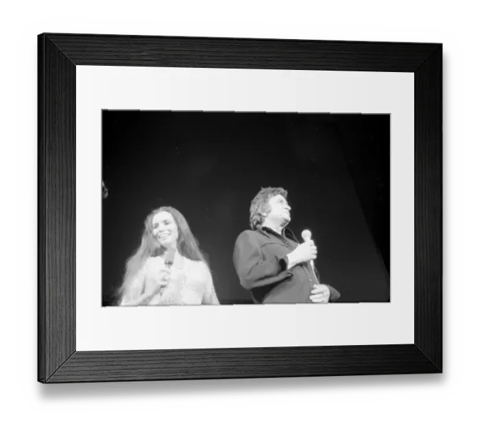 Framed Print : Photo of June Carter Cash Framed Print : Photo of June Carter Cash