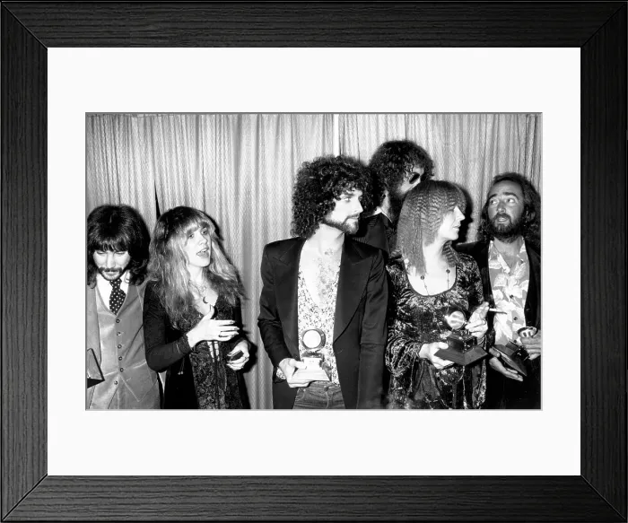 Framed Print : Fleetwood Mac Wins Grammy Award Framed Print : Fleetwood Mac Wins Grammy Award