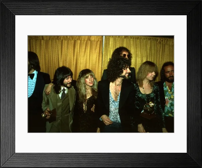 Framed Print : Fleetwood Mac Wins Grammy Award Framed Print : Fleetwood Mac Wins Grammy Award