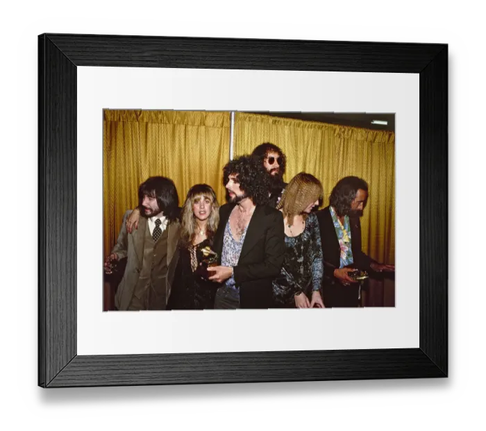 Framed Print : Fleetwood Mac Wins Grammy Award Framed Print : Fleetwood Mac Wins Grammy Award