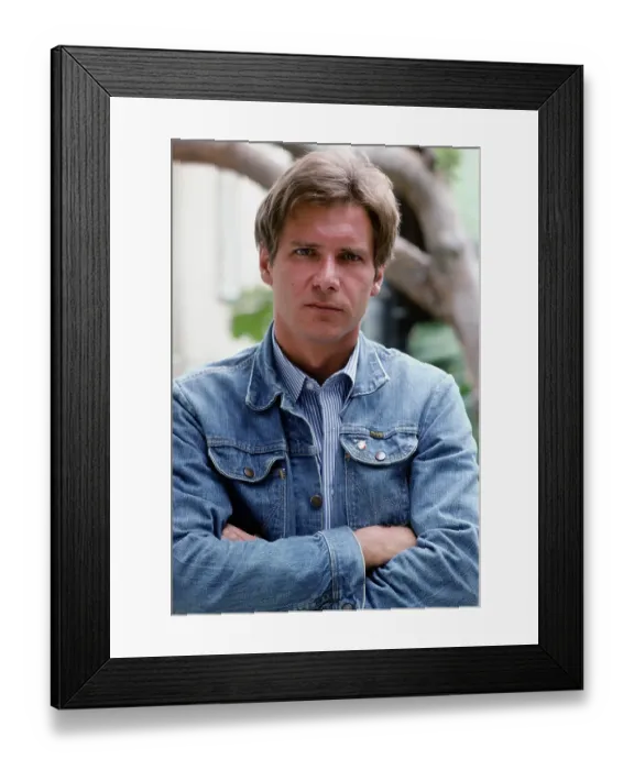 Framed Print : Harrison Ford, American Actor Framed Print : Harrison Ford, American Actor