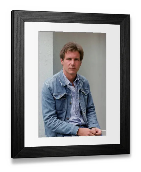 Framed Print : Harrison Ford, American Actor Framed Print : Harrison Ford, American Actor