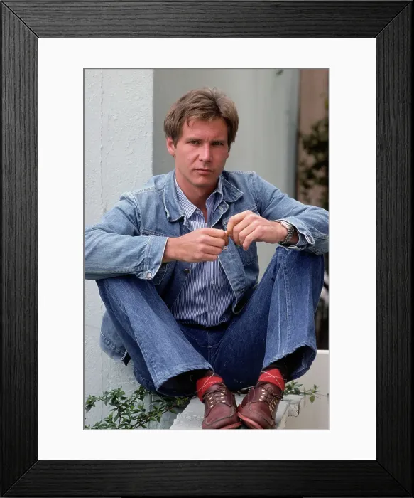 Framed Print : Harrison Ford, American Actor Framed Print : Harrison Ford, American Actor