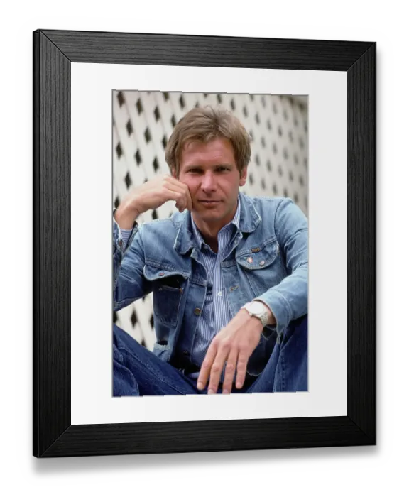 Framed Print : Harrison Ford, American Actor