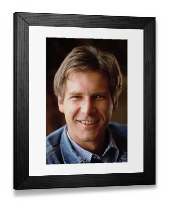 Framed Print : Harrison Ford, American Actor