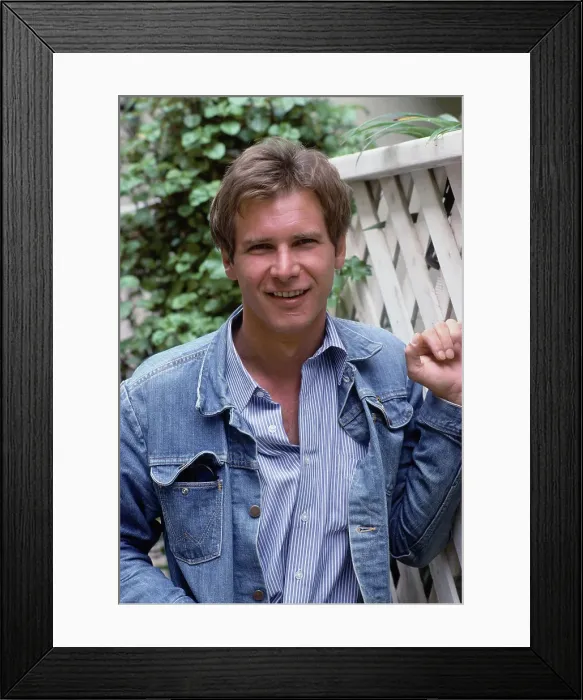 Framed Print : Harrison Ford, American Actor Framed Print : Harrison Ford, American Actor