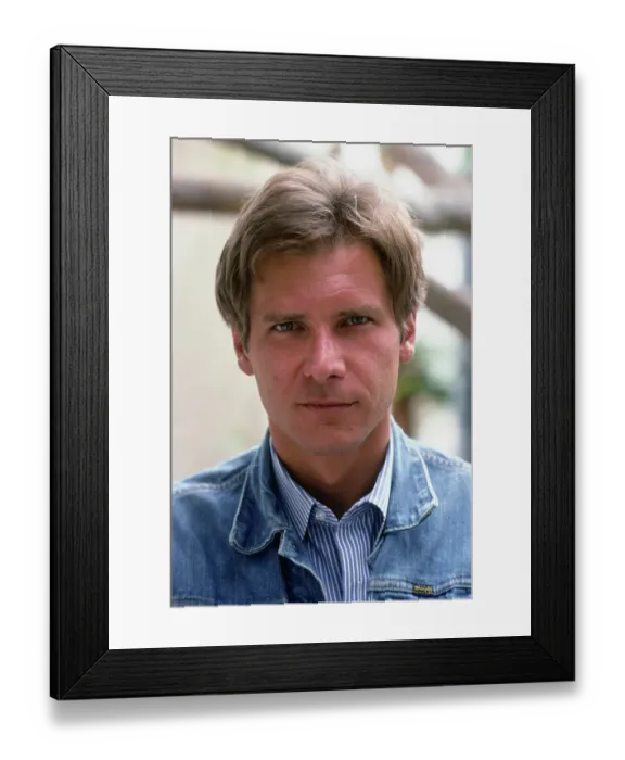 Framed Print : Harrison Ford, American Actor Framed Print : Harrison Ford, American Actor