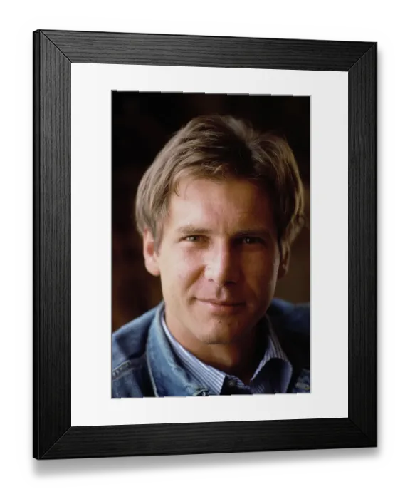 Framed Print : Harrison Ford, American Actor Framed Print : Harrison Ford, American Actor
